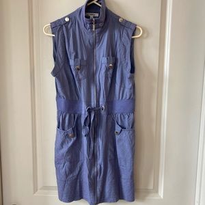 Entry AdjustableDrawstring Utility sleevless dress
